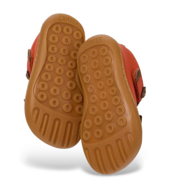 Camper Oranje Peu Leren Sneakers