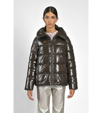 Canadian Classics Camrose brown quilted coat