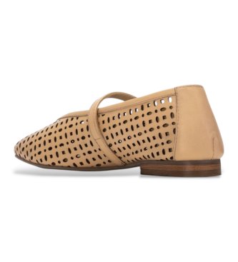 Carmela Bailarinas em pele 163048 bege