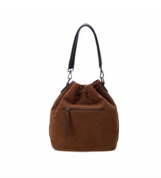 Carmela Leather handbag 186000 brown -30x33x14cm