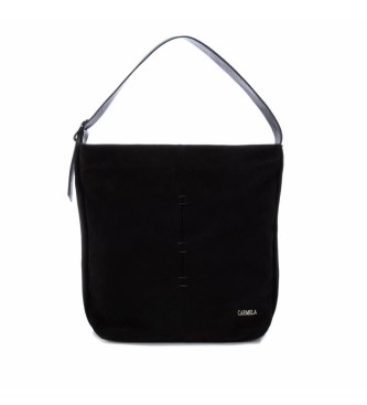 Carmela Leather handbag 186006 black -36x38x14cm
