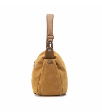 Carmela Leather handbag186007 Brown -24x33x12cm