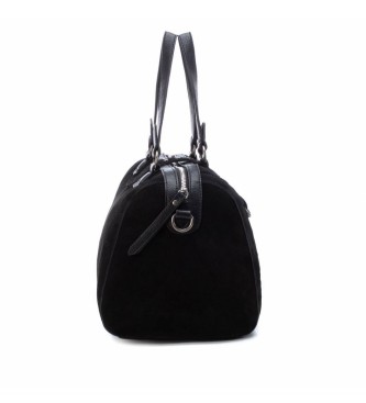 Carmela Leather handbag 186011 black -25x32x16cm