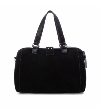 Carmela Leather handbag 186011 black -25x32x16cm