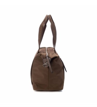 Carmela Usnjena torbica 186019 rjava -24x40x17cm