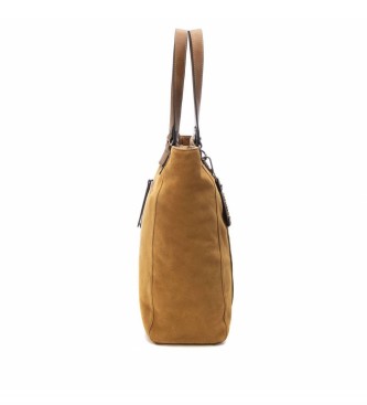 Carmela Leather handbag 186026 brown -37x42x11cm