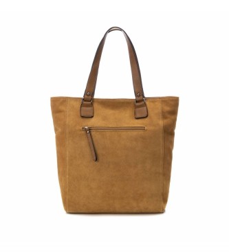Carmela Leather handbag 186026 brown -37x42x11cm