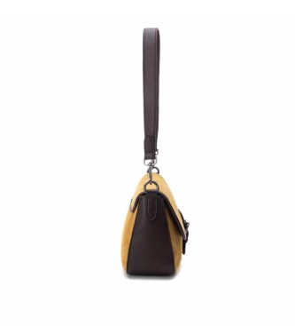 Carmela Leather shoulder bag 186027 brown -17x24x9cm
