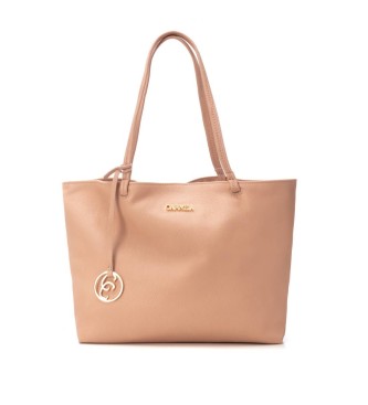 Carmela Leather Handbag 186090 nude
