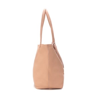 Carmela Leather Handbag 186090 nude