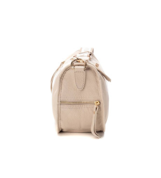 Carmela Leather Handbag 186091 beige