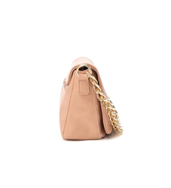 Carmela Leather Handbag 186092 nude