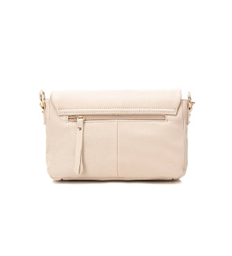 Carmela Leather Handbag 186092 beige