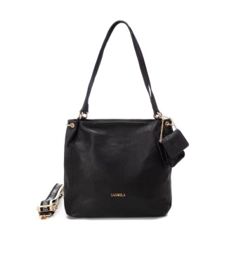 Carmela Leather Handbag 186093 black
