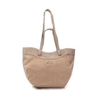 Carmela Beige Ledertasche 186145