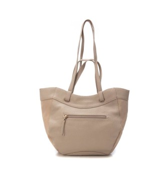 Carmela Sac en cuir beige 186145