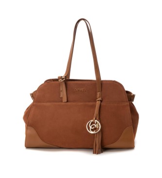 Carmela Braune Ledertasche 186146