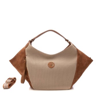 Carmela Braune Ledertasche 186149