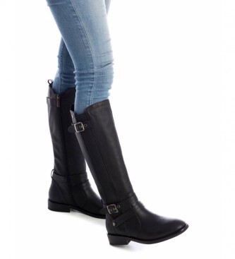 Carmela Leather boots 067993 black