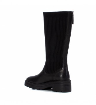Carmela Leather boots 068010 black