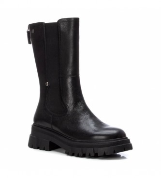 Carmela Leather boots 068015 black