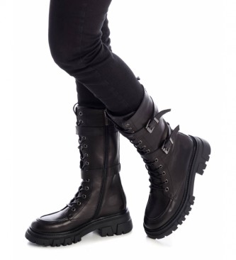 Comprar Carmela Botas de piel 068023 negro - tu tienda online de Trekking