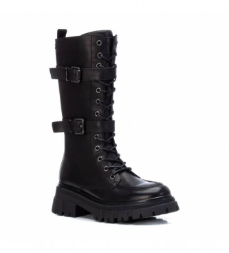 Carmela Leather boots 068023 black