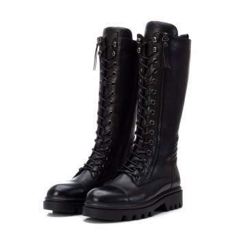 Carmela Leather boots 068137 black