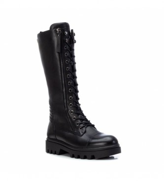 Carmela Leather boots 068137 black