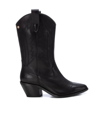 Carmela Leather Boots 161774 black