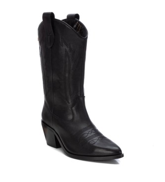 Carmela Bottes en cuir 161774 noir