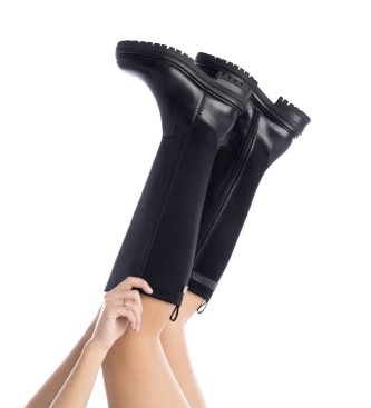 Carmela Bottes en cuir 161779 Noir