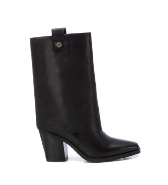 Carmela Bottines en cuir 161877 noir