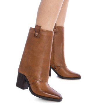 Carmela Leather boots 161877 Brown