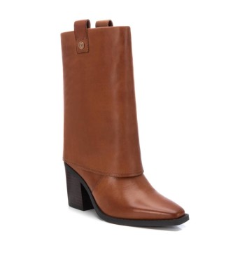 Carmela Leather boots 161877 Brown