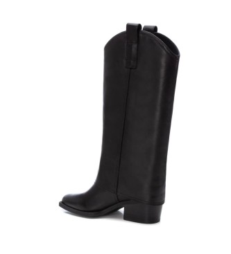 Carmela Bottes en cuir 161879 Noir