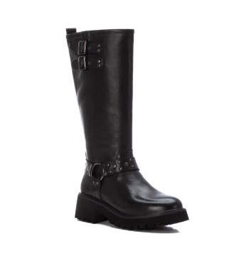 Carmela Bottes en cuir 161908 Noir