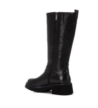 Carmela Bottes en cuir 161908 Noir