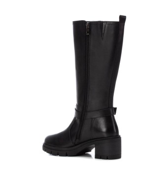 Carmela Botas de couro 161976 Preto