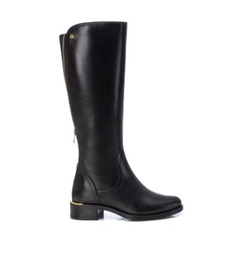 Carmela Bottes en cuir 162018 noir