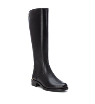 Carmela Bottes en cuir 162018 noir