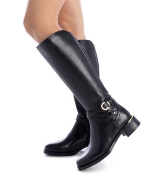 Carmela Botas de Piel 162020 negro