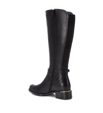 Carmela Botas de Piel 162020 negro