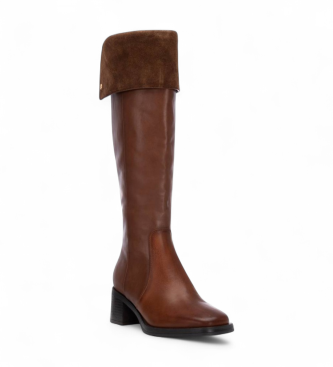 Carmela Bottes en cuir 162691 marron