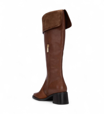 Carmela Bottes en cuir 162691 marron