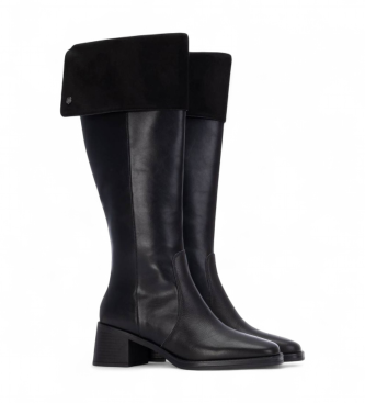 Carmela Bottes en cuir 162691 noir
