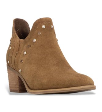 Carmela Bottines en cuir 163147 marron