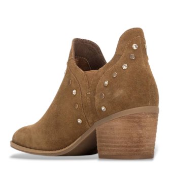Carmela Bottines en cuir 163147 marron