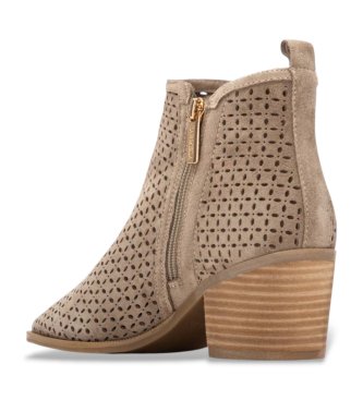 Carmela Stivaletti alla caviglia in pelle marrone 163149