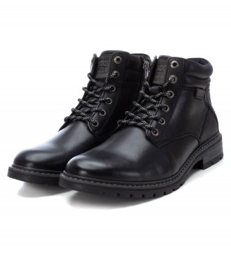 Carmela Leather Ankle Boots 160993 black